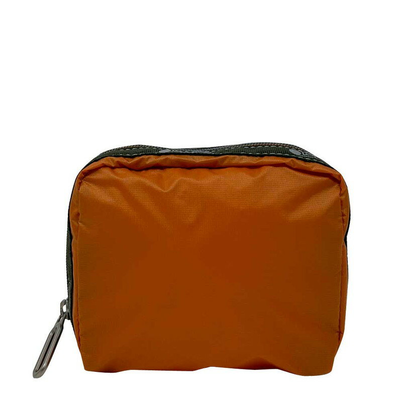 レスポートサック レスポ ポーチ LESPORTSAC SQ ESSENTIAL COSMETIC 2264 LC74 PW FLAME ORANGE C1