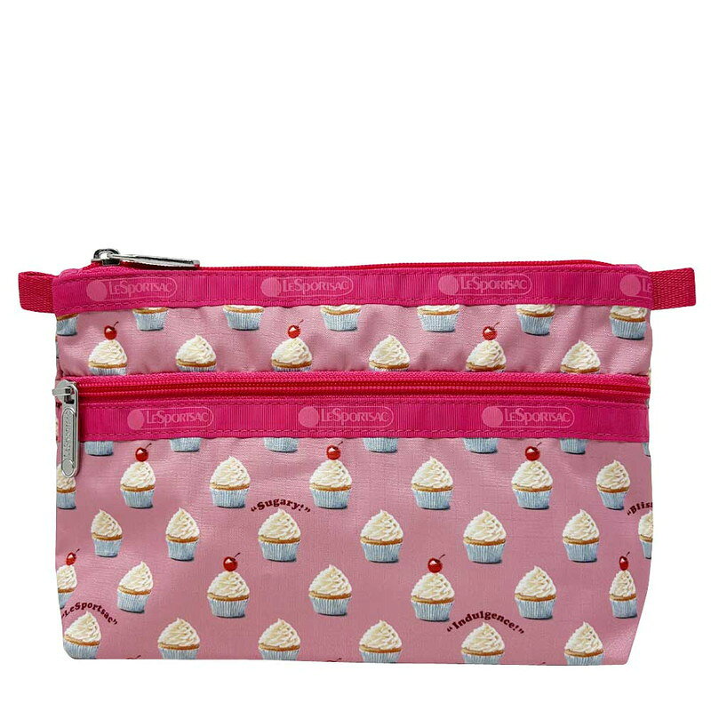 レスポートサック ポーチ LESPORTSAC Cosmetic Clutch レディース 7105 HD87 SWEET CUPCAKE DELIGHT スウィートカップケーキディライト