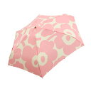 マリメッコ  マリメッコ 折り畳み傘 marimekko MINI MANUAL UMBRELLA UNIKKO 092001 130 ピンク ホワイト