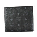 MCM GV[G ܂z Y z VISETOS ORIGINAL FLAP WALLET MXSAAVI01 BK001 ubN