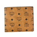 MCM GV[G ܂z Y z VISETOS ORIGINAL FLAP WALLET MXSAAVI01 CO001 COGNAC RjbN