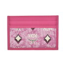 MCM パスケース カードケース エムシーエム PORTUNA CARD CASE MINI MXACATA01 ピンク