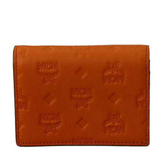 エムシーエム MCM エムシーエム 二つ折り財布 レディース メンズ 財布 AREN FLAP WALLET/TRI-FOLD MINI MYSDSTA02 C8001 BOMBAY BROWN ブラウン