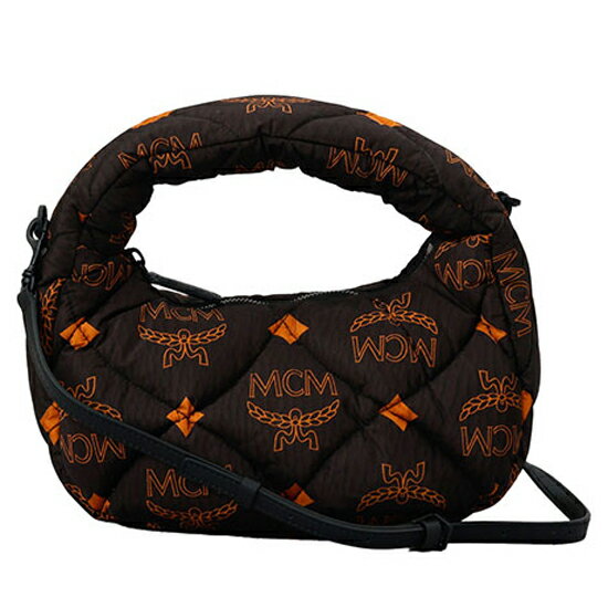 MCM エムシーエム バッグ ショルダーバッグ レディース ホーボー AREN HOBO MINI MWHDATA01 BK001 ブラック ロゴ