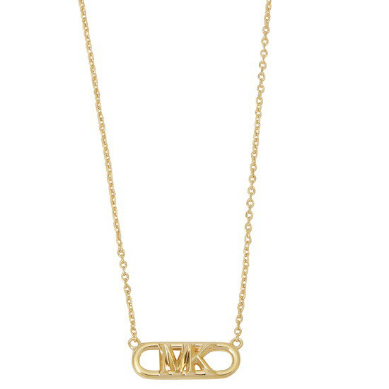 MICHAEL KORS マイケルコース ネックレス レディース ペンダント EMPIRE LOGO CHAIN LINK NECKLACE MKC164200710 ゴールド