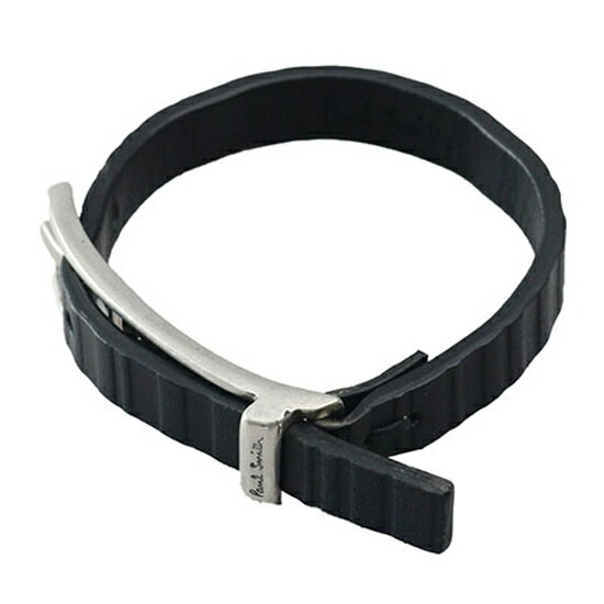 ポール・スミス レザーブレスレット メンズ ポールスミス PAUL SMITH ブレスレット メンズ レザー MEN BRACELET TONAL STRIPE M1A BRAC MSTRIP 79 ブラック