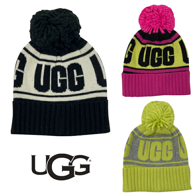 ڥͥݥв١ۥ UGG AUSTRALIA ˥å˹ ǥ ⤳⤳ ӡˡ  ˹ W KNIT LOGO STADIUM BEANIE 20067 3