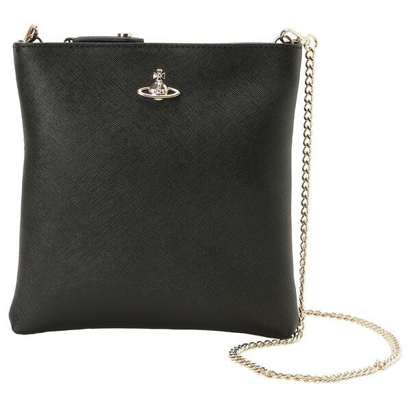 Vivienne Westwood ショルダーバッグ ヴィヴィアンウエストウッド SQUIRE SQUARE CROSSBODY WITH CHAIN 51030010 L001N N402 ブラック