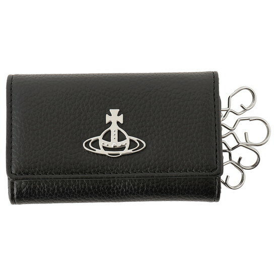 ヴィヴィアンウエストウッド キーケース（メンズ） Vivienne Westwood キーケース ヴィヴィアンウエストウッド RE-VEGAN GRAIN KEY CASE 51020001U S000D N403 ブラック