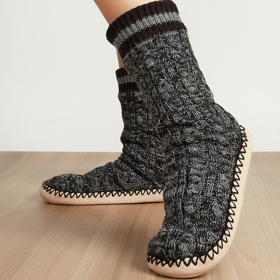 男性用滑り止めぬいぐるみスリッパ,厚手,暖かい,床,屋内,家庭,ハウスシューズ,高級ファッション