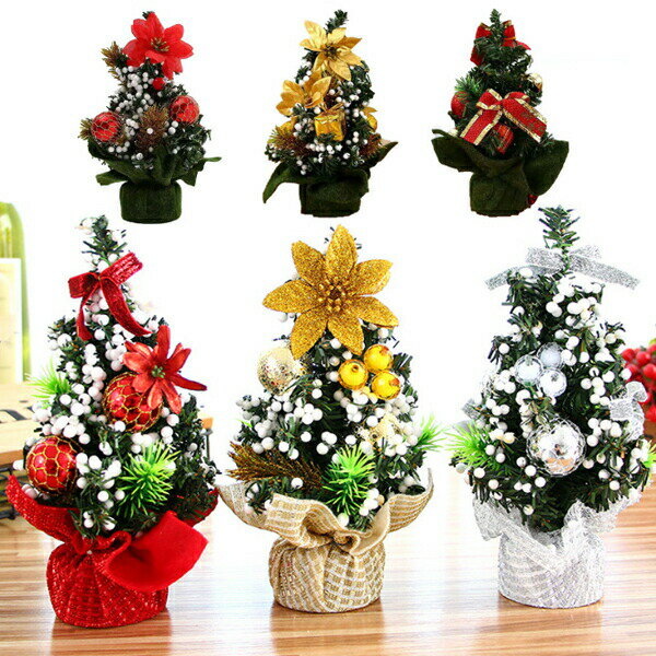 Christmas Tree - 3点ミニツリー クリスマスツリー クリスマス 飾り ミニツリー DIY パーティ 飾り 卓上 デコレーションツリー