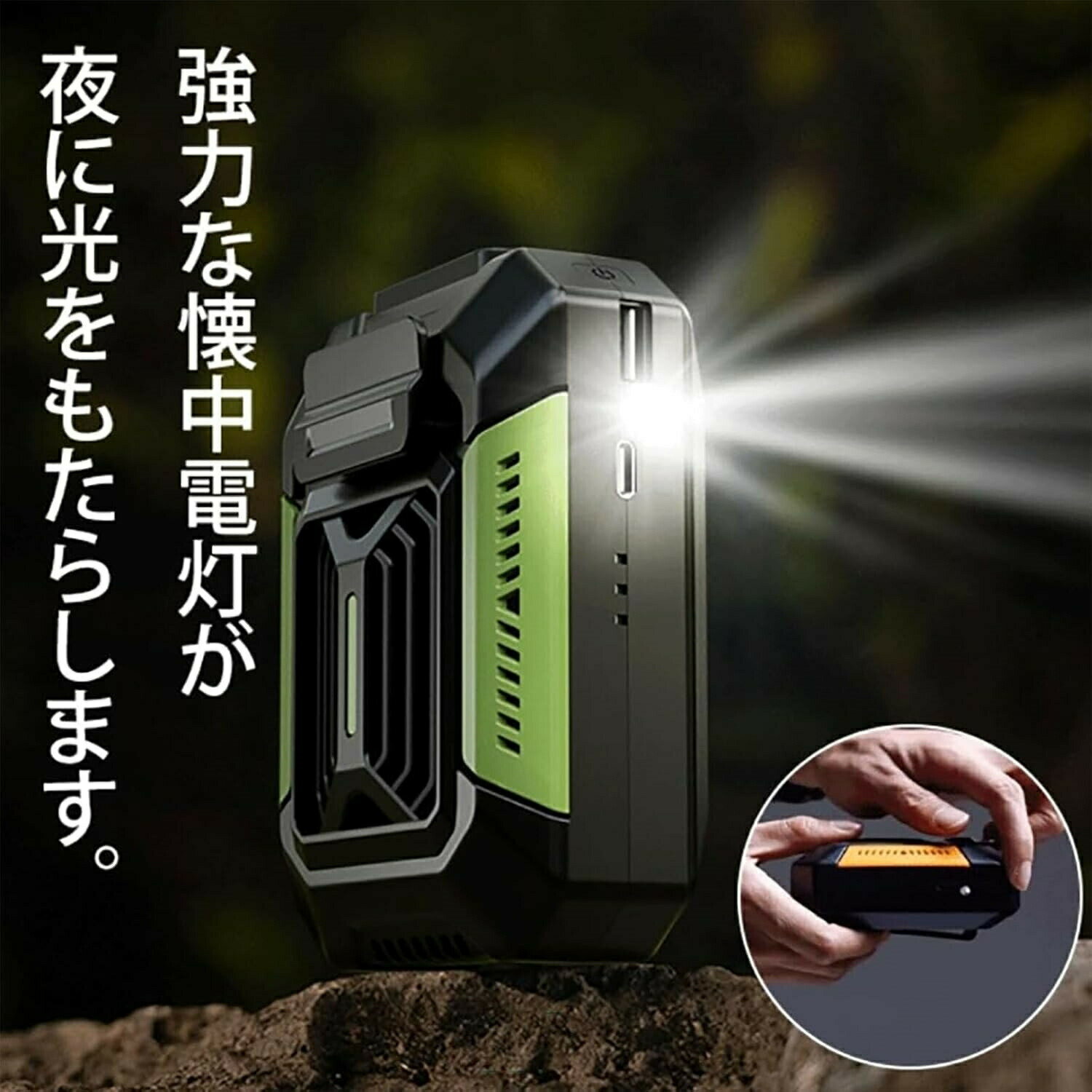 ．【★夏場の人気商品★正規品】4WAY 腰掛けファン 冷風機 扇風機 携帯扇風機 ベルト...