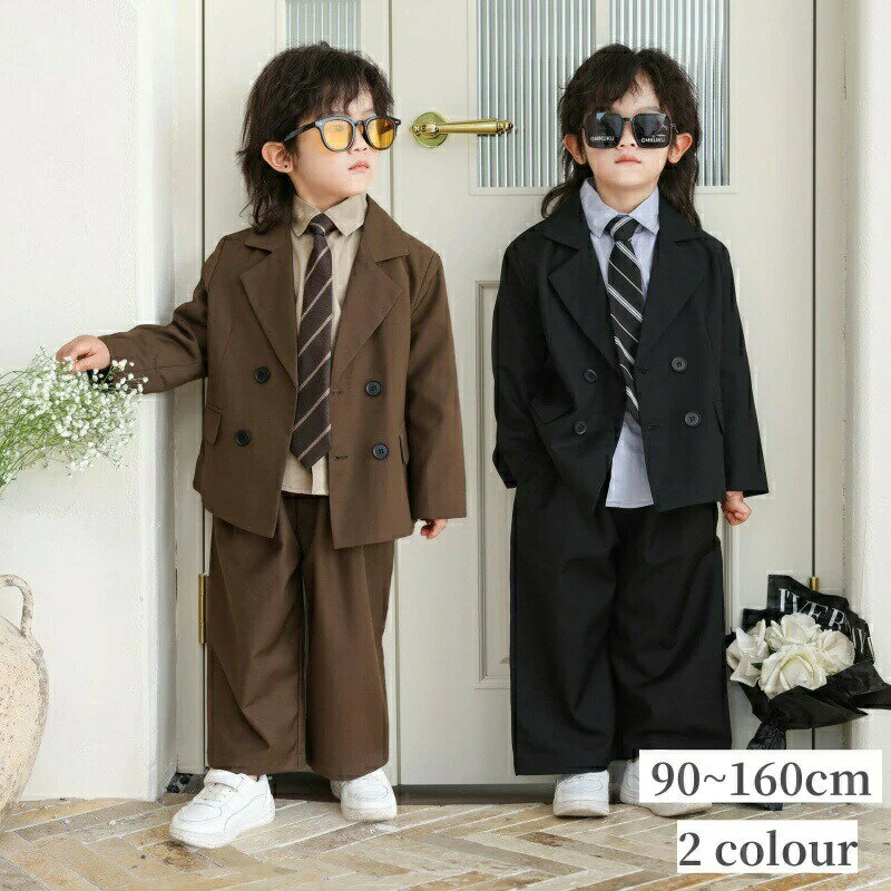 キッズ スーツ 男の子 子供 スーツ おしゃれ ベビーフォーマル 男の子 誕生日 服 1歳 保育園 入学式 結婚式 発表会 入園式 卒業式 ハンサム お宮参り ...