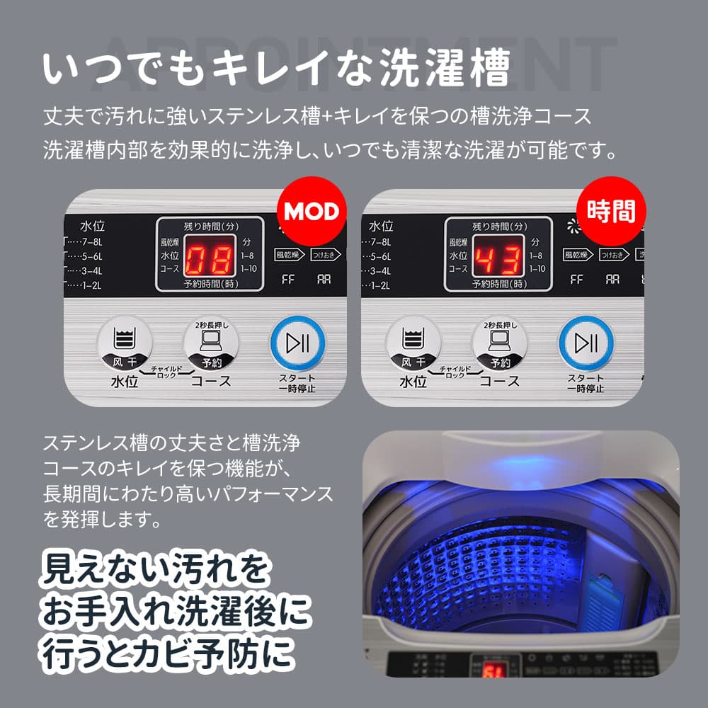 ������ �����餷 7kg ��������ư������ 10���� ���������� �ķ������� �ߥ������� ���� æ�� ������ ���㥤��ɥ��å� ͽ��������ǽ ���ƥ�쥹�� �ӿ�ۡ��� �������� ���� ���줤 ������ ����ѥ� ���ۤ� ����