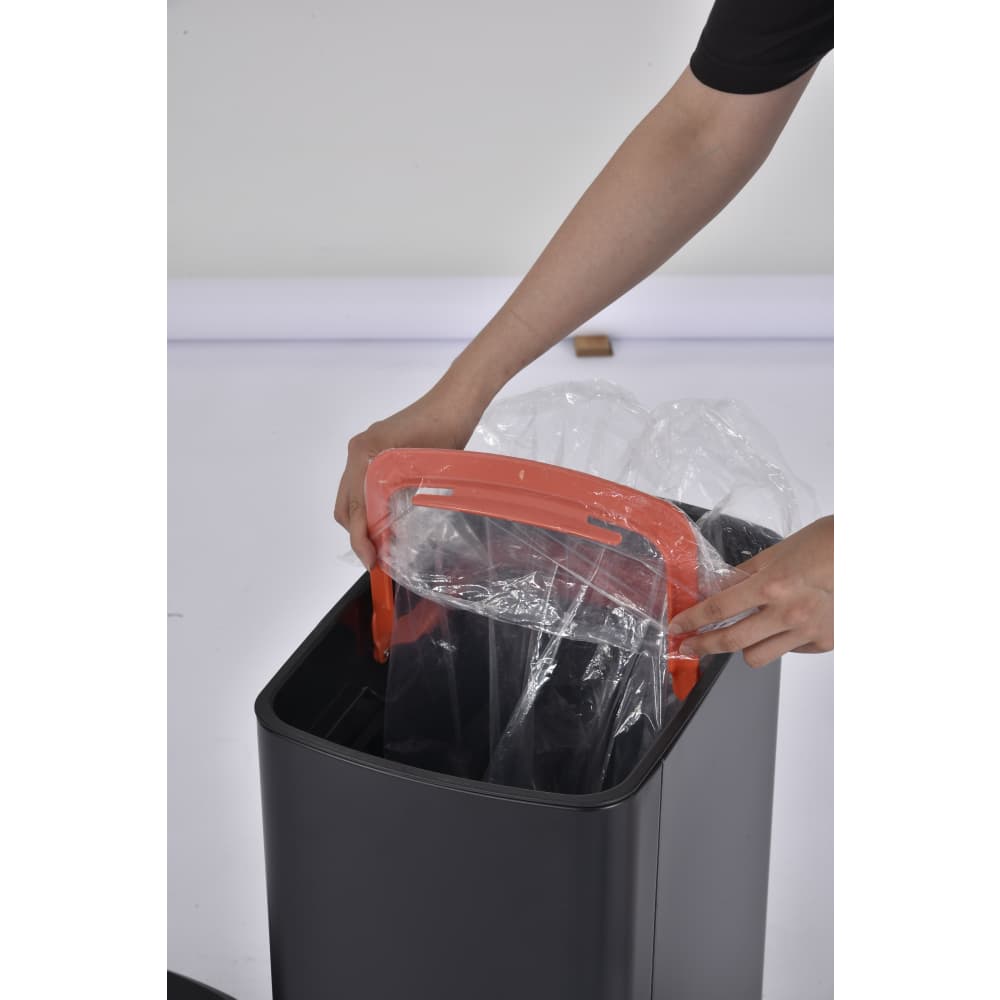 ゴミ箱 自動ゴミ 50L センサー式 ふた付き ダストボックス 高級感 キッチン リビング コロナ対策 [3]