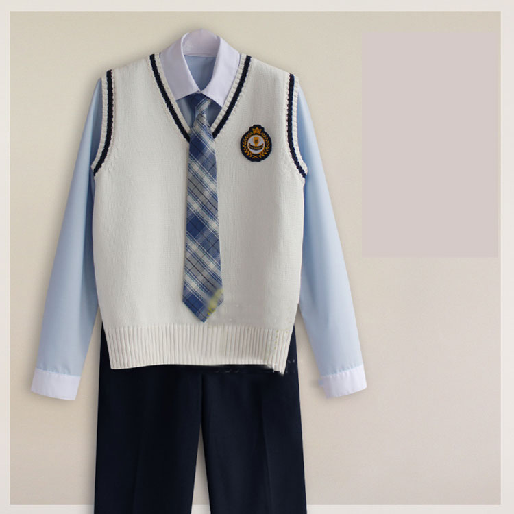 Sailing楽天市場店の男の子 スーツ 高校生制服 男子高生 卒業式 入学式 スーツ 学生服 制服セット 男子高校生 DK制服 制服 5点セット 長袖 上下セット ニットベスト 男子高生制服 発表会 コスプレ コスチューム 衣装 仮装 文化祭｜アングル2