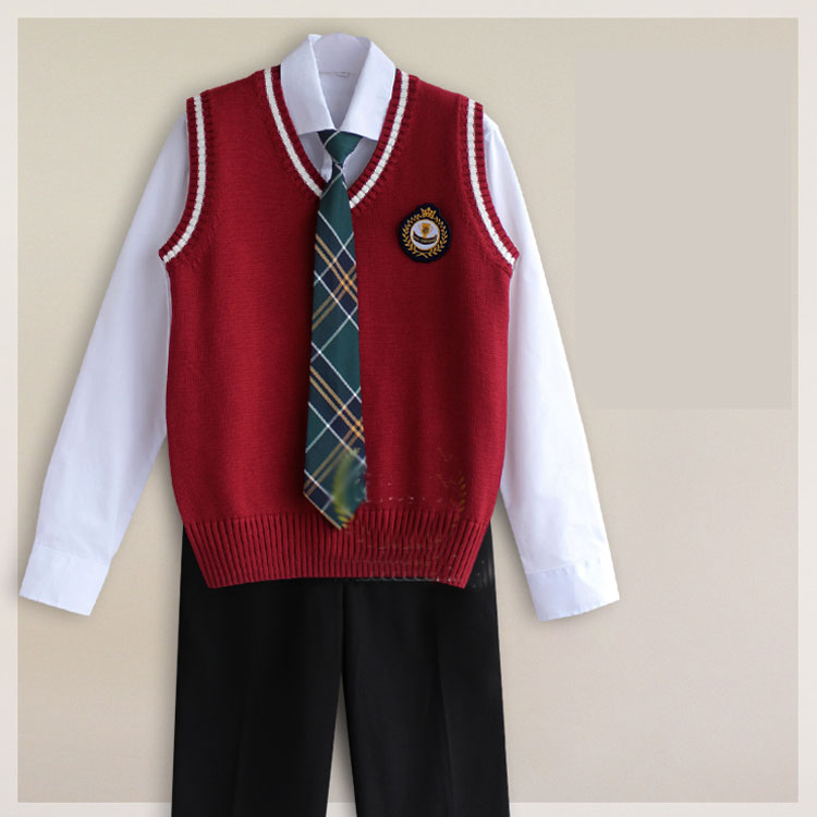 Sailing楽天市場店の男の子 スーツ 高校生制服 男子高生 卒業式 入学式 スーツ 学生服 制服セット 男子高校生 DK制服 制服 5点セット 長袖 上下セット ニットベスト 男子高生制服 発表会 コスプレ コスチューム 衣装 仮装 文化祭｜アングル3