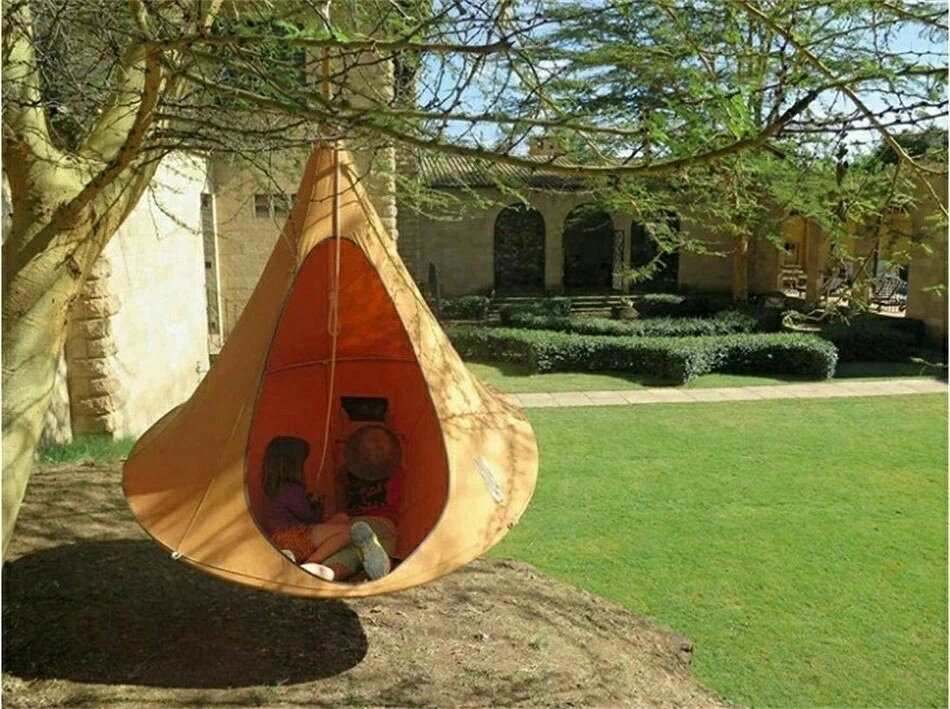 キッズ＆大人屋内屋外のハンモックテントハマカパティオの家具のためのハンモック...