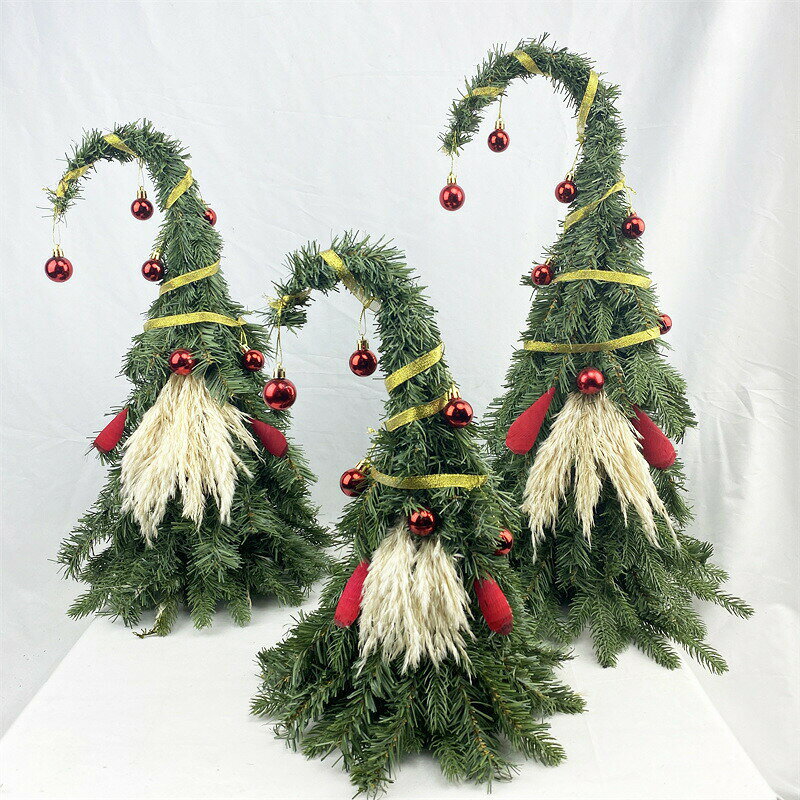 創造的なクリスマスツリーの装飾、お祭りの装飾品、新しい、2024