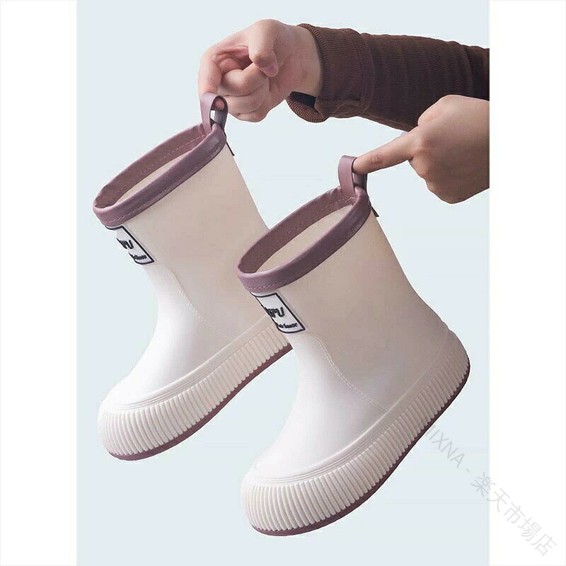 長靴 レインブーツ キッズ 子供 男の子 女の子 防水 ラバーブーツ 雪遊び 19-24cm ...
