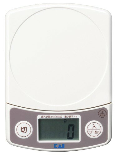 貝印 KAI デジタル スケール (2kg 計量) kai house select saino-10021333 サイノー楽天市場店 パッケージ画像