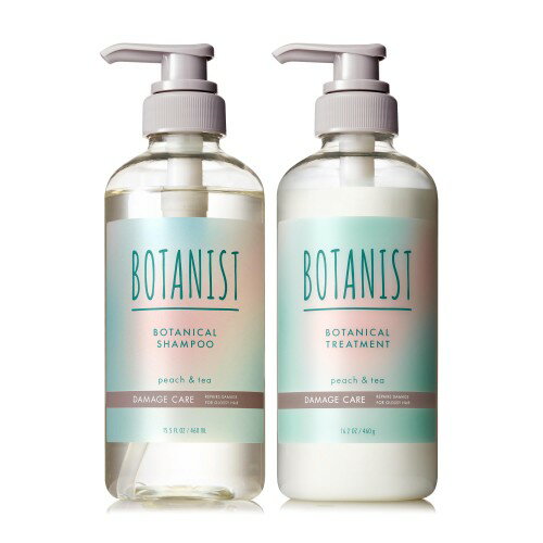 樂天商城 - BOTANIST ボタニスト | シャンプー トリートメント セット ダメージケア アイスピーチティー