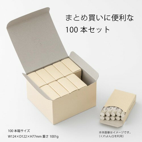 サイノー楽天市場店のぺんてる クレヨン ずこうクレヨン 緑 100本セット PTCG100T21MOS｜アングル2