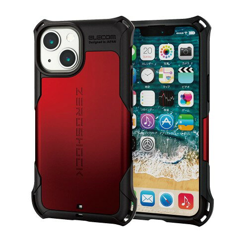 楽天市場】iphone13 mini ケース（カラーレッド）（家電）の通販
