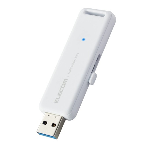 エレコム 外付けssd 250GB コンパクト ポータブル PS5/PS4対応(メーカー動作確認済) USB3.2(Gen1) ESD-EMB0250GWH