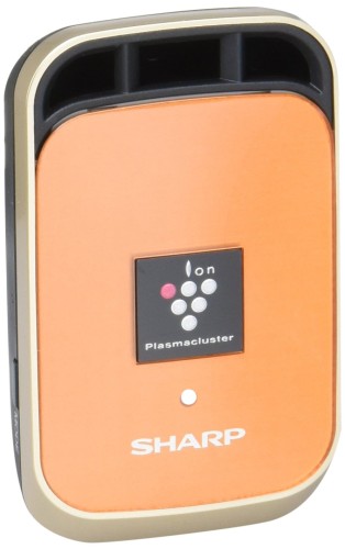 シャープ イオン発生機 プラズマクラスター25000搭載 カーエアコン吹出口タイプ オレンジ IG-HC1-D