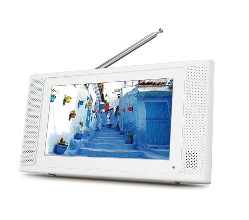 STAYER 5インチフルセグ・ワンセグ ポータブルテレビ IPX6の防水仕様 お風呂用 キッチン用 録画機能付き ワイドFM対応 約217gと軽量 ST-5VWP-FSB-WH