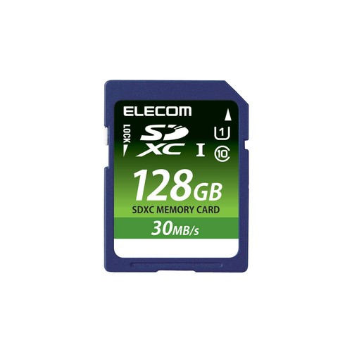 エレコム SDXCカード UHS-I U1 128GB MF-FS128GU11LRA