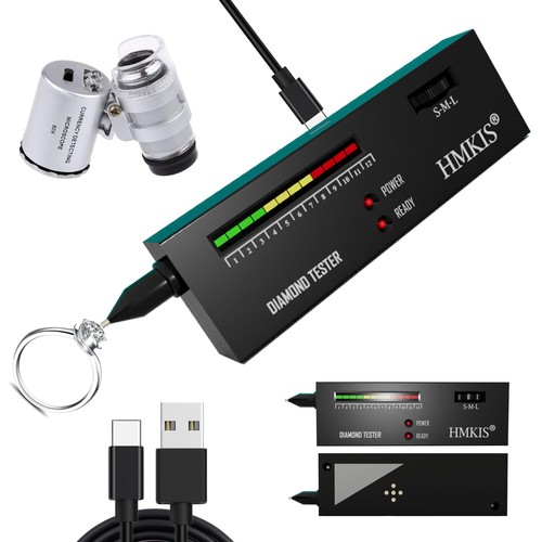HMKIS モンドテスターペン 60Xジュエリールーペ付き (非充電式) モンドテスター+拡...