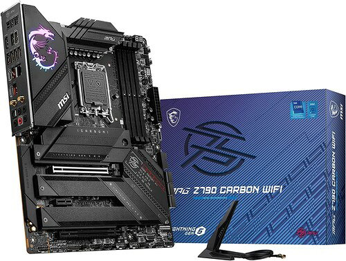 MSI PRO Z790-A WIFI 第14/13/12世代Intel LGA1700 Coreプロセッサ対応 DDR5 Z790チップセット ATX マザーボード MB6305 MAX MPG CARBON CPU MB5911