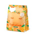 LULULUN(ルルルン) フェイスマスク キンモクセイの香り プレミアムルルルン金木犀 7枚入X3袋