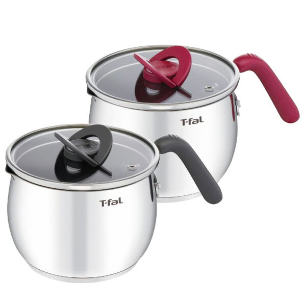 ティファール T-fal オプティスペースIH ステンレス マルチポット 16cm チャコールグレー G74683 AP2140-072 ルージュ 　G74783 AP2140-084 IH対応 ギフト セット ギフトセット プレゼント お祝い お祝 お返し