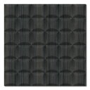NDC0091M6D|MDF製パネル壁面装飾用 シートラッピング(木目ダークブラック) デコメント 600×600mm ※受注生産品