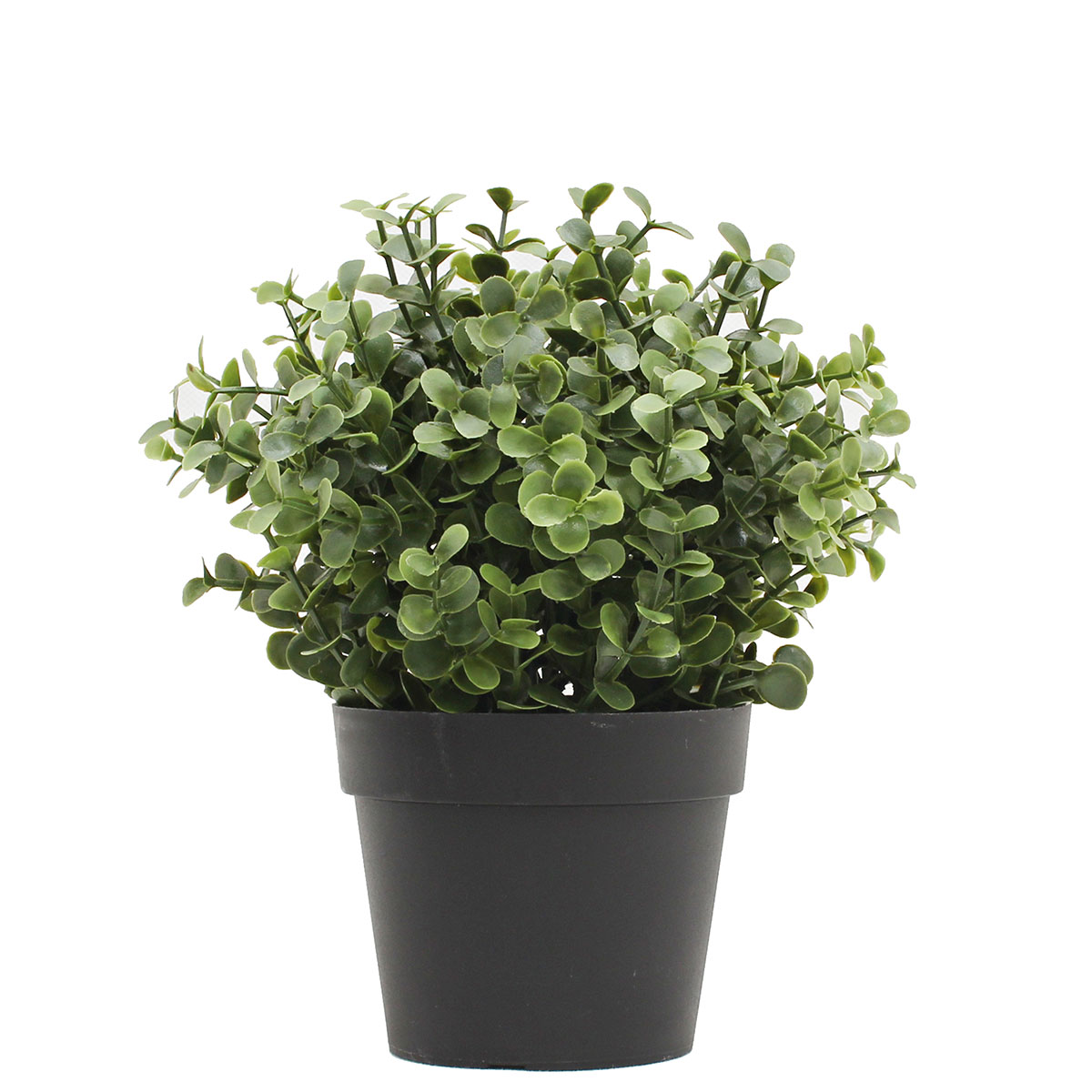 NIG705｜フェイクグリーンポット　人工観葉植物　ツゲ　直径15×高さ20cm【輸入品】