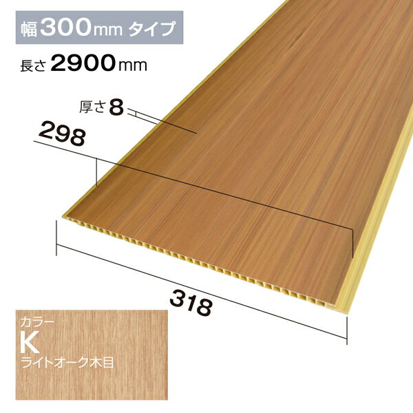 Pウォールパネル材（腰板・腰壁・羽目板）（住宅建材・設備・製品壁材）NZRP004K