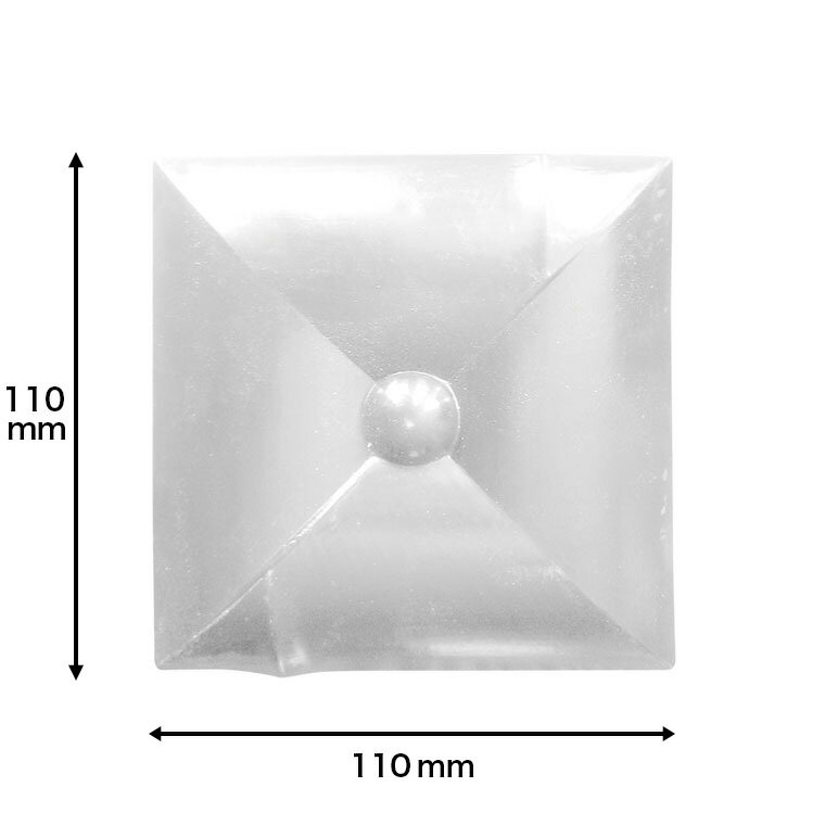 NSYC212｜PVC製曲がる装飾材　オーナメント　サニーモール　110×110×10mm【輸入品】