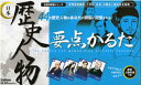 新学習指導要領にある重要な歴史人物を完全掲載！ かるた遊びをしながら、44人の歴史人物と、その人物にまつわる出来事が暗記できます。 絵札の裏面には、人物にまつわる要点解説を掲載。 読み札絵札が各44枚と、歴史人物年表のセットです。 サイズ：185×117 創刊日：2009/10/30　