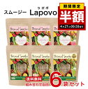 【半額!!大決算セール4/27まで】【簡単・おいしい酵素スムージー 選べる!6個セット】 Lapovo ラポボ 個包装 8g×30包【送料無料】満腹感 酵素ドリ...