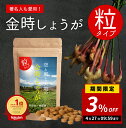 蒸し金時しょうが 粒タイプ 120粒 【送料無料】無添加・無農薬栽培された純粋な金時ショウガを使用! しょうが ジンジャー 100% 生姜 粒 サプリ 錠剤 国...