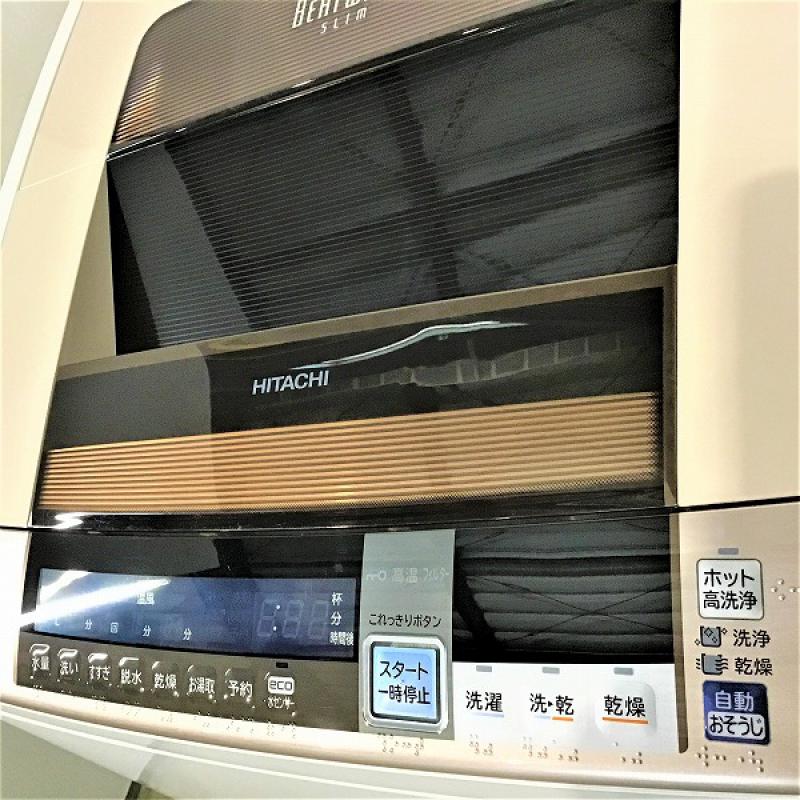 【中古品】 日立 / HITACHI BW-D10TV ビートウォッシュ 洗濯乾燥機 2014年製 10kg シャンパン 10004841