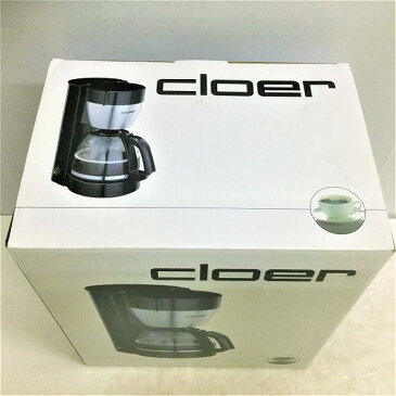 【新品・未開封】 クロア / cloer ART5019JP コーヒーメーカー 10杯分 2017年製 ブラック 10005336