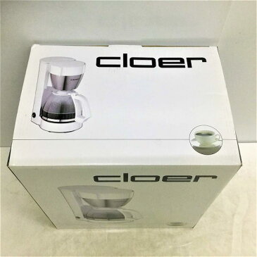 【新品・未開封】 クロア / cloer ART5011JP コーヒーメーカー 10杯分 2017年製 ホワイト 10005338