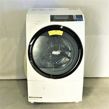 【中古品】 日立 BD-S8600L ビッグドラム スリム ドラム式洗濯乾燥機 左開き 2014年製 10kg ピュアホワイト 10005706