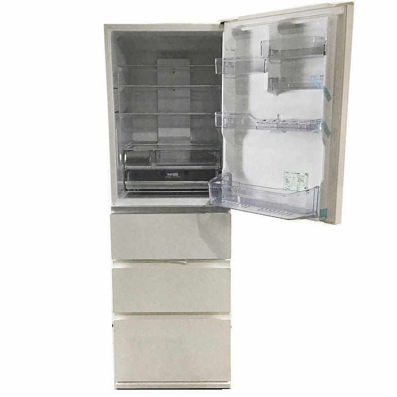 【中古品】 アクア / AQUA AQR-VZ46J 4ドア冷蔵庫 右開き 2020年製 458L クリアウォームホワイト 10007988