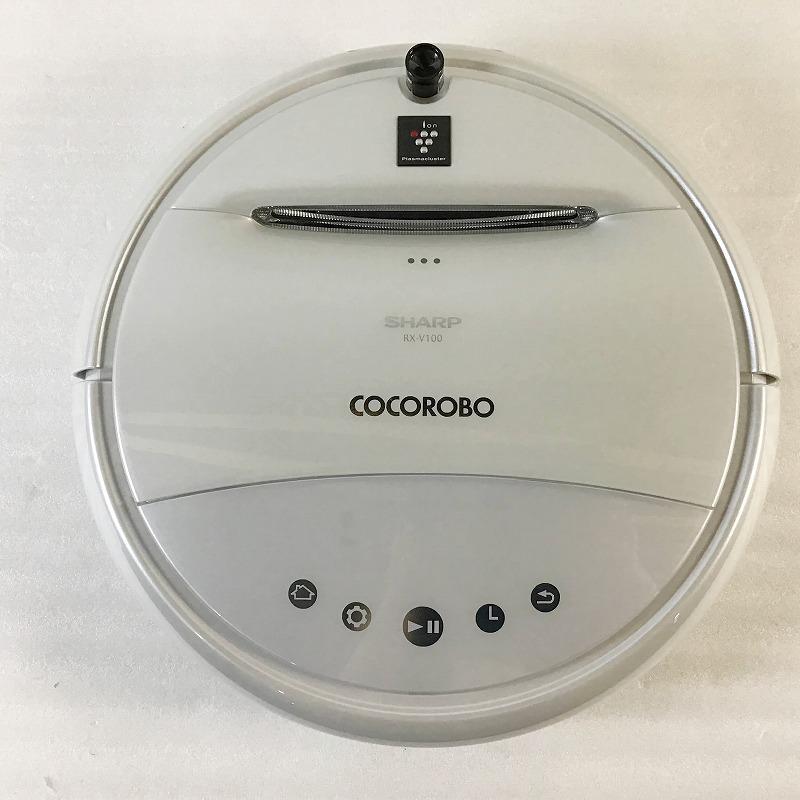 【中古品】 シャープ / SHARP RX-V100-W COCOROBO ロボットクリーナー 2012年製 パールホワイト 10010016