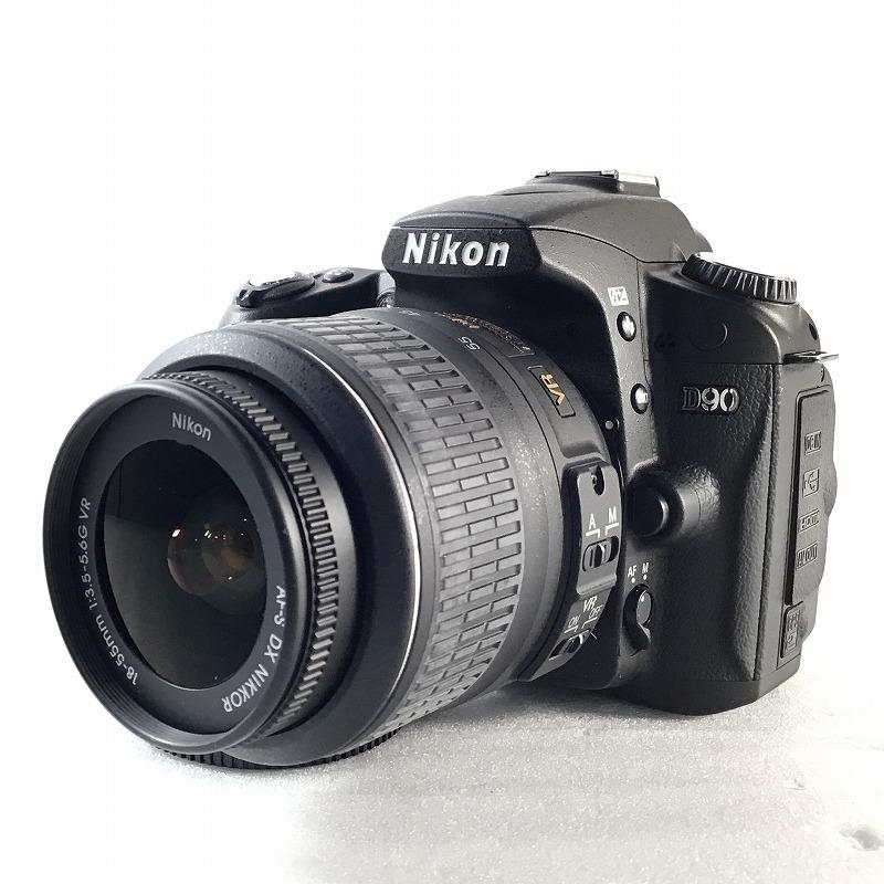 【中古品】 ニコン / Nikon D90 AF-S DX 18-55G VR レンズキット D90 ニコンFマウント デジタルカメラ本体 2008年 1230万画素 AF-S DX 18-55G VR 約620 g 2108942 10014179